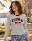 Long Sleeve Tee- Heather Grey