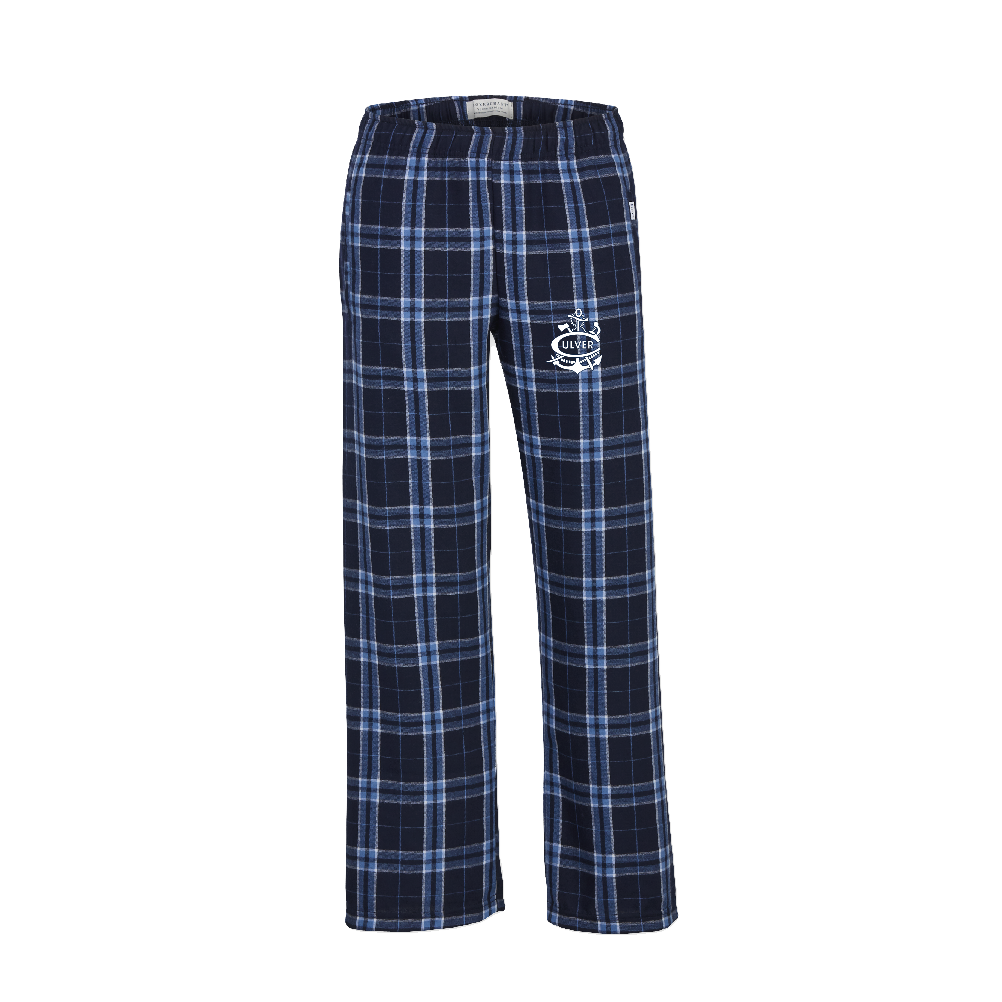 Youth Culver-Anchor Flannel Pant - Navy Plaid