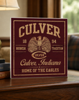 Home of the Eagles Table Top Square - 5.5" x 5.5"