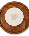 Isla Serving Platter w/ Marble Cheeseboard Insert
