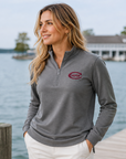 Peter Millar Women's Perth Collegiate 1/4 Zip - Iron