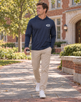Johnnie-O Talon Prep-formance Long Sleeve Hoodie - Navy