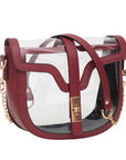 Lainey Clear Stadium Approved Shoulder Bag