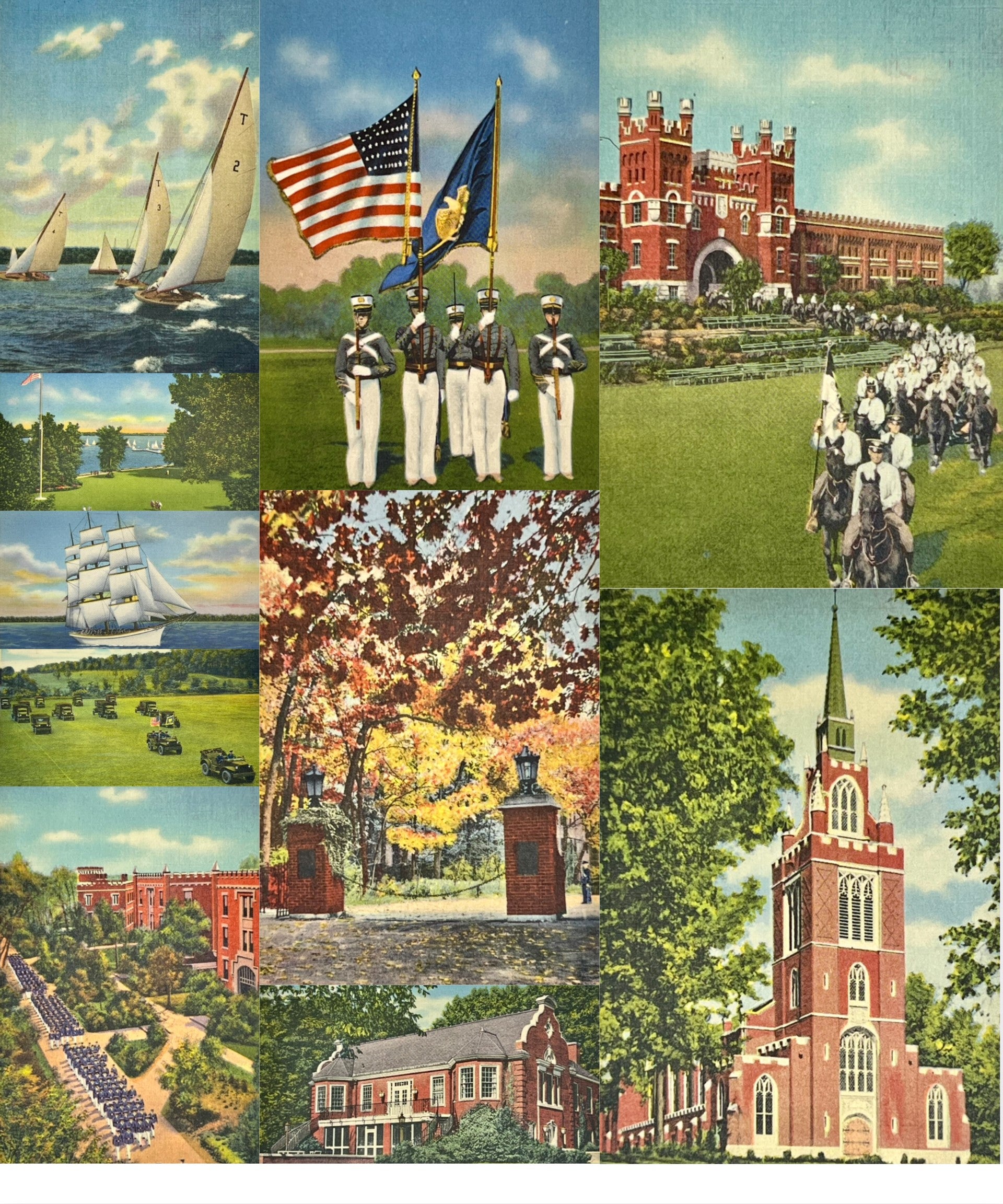 Culver Campus Postcard Puzzle - 500 PC
