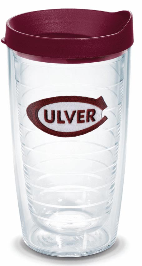 Tervis Tumbler with Maroon Lid - 16oz
