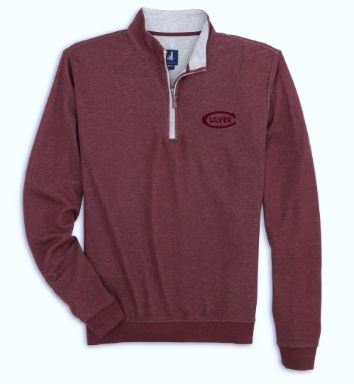 Johnnie O Men's Maroon Sully 1/4 Zip - Maroon