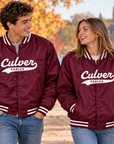 A-Game Varsity Jacket - Dark Maroon
