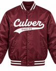 A-Game Varsity Jacket - Dark Maroon