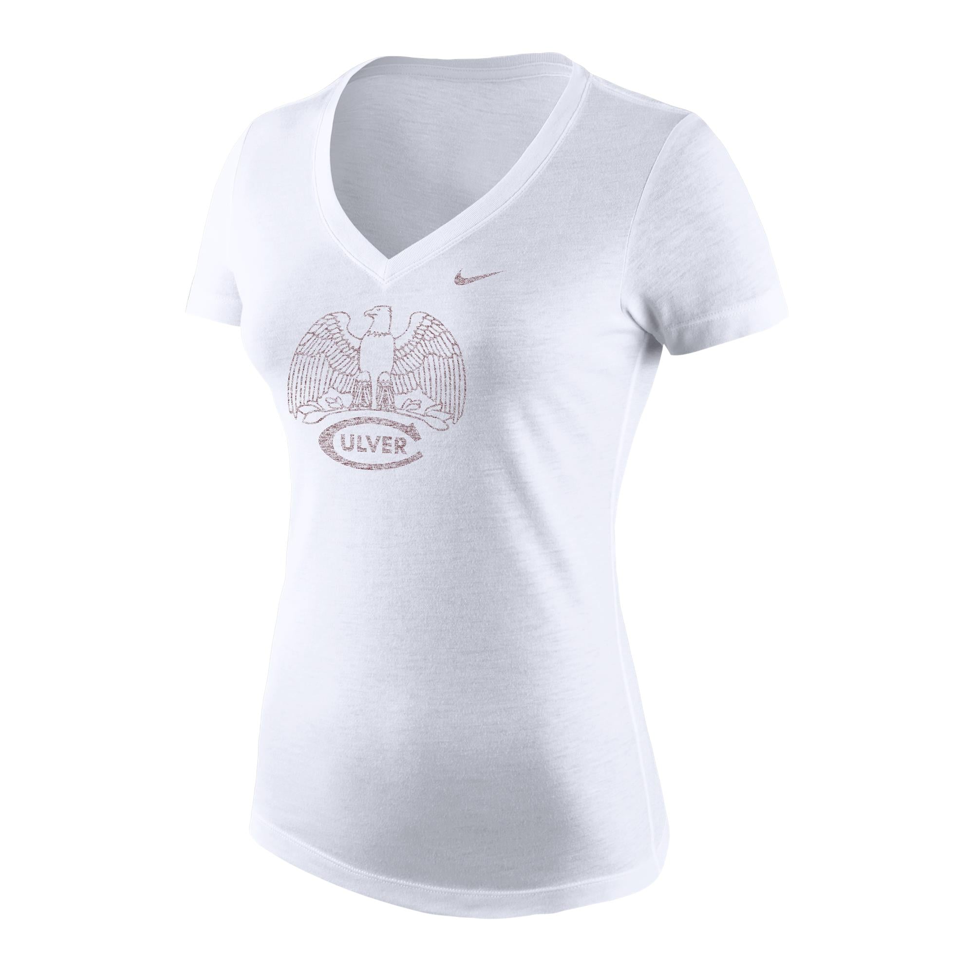 Nike Women's Tri-Blend Short Sleeve Tee - White