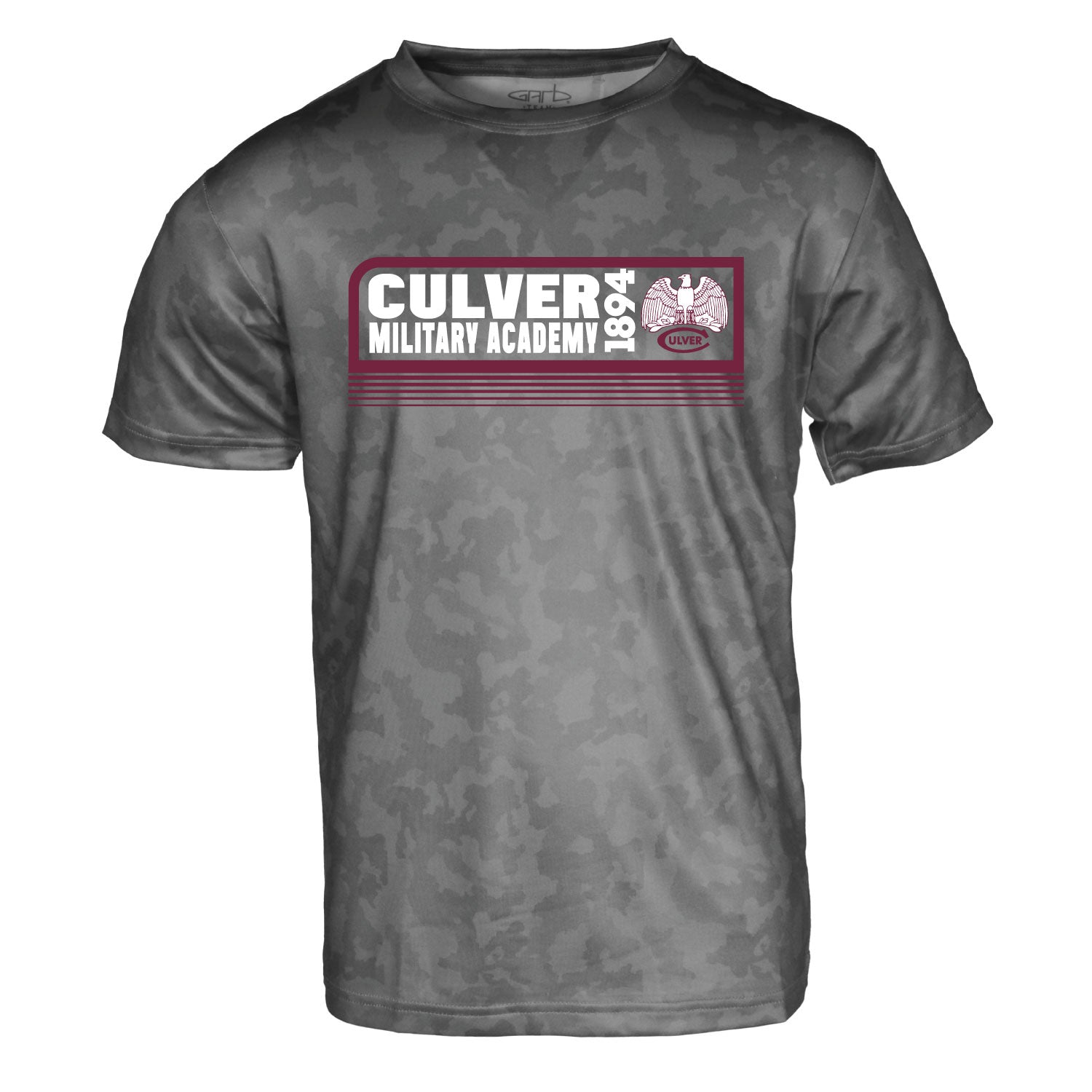 Winston Camo Tee - Youth - Charcoal