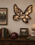 Flying Eagle Light Up Sign - Maroon