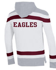 Champion Youth Super Fan Big Stripe Hockey Hood - White