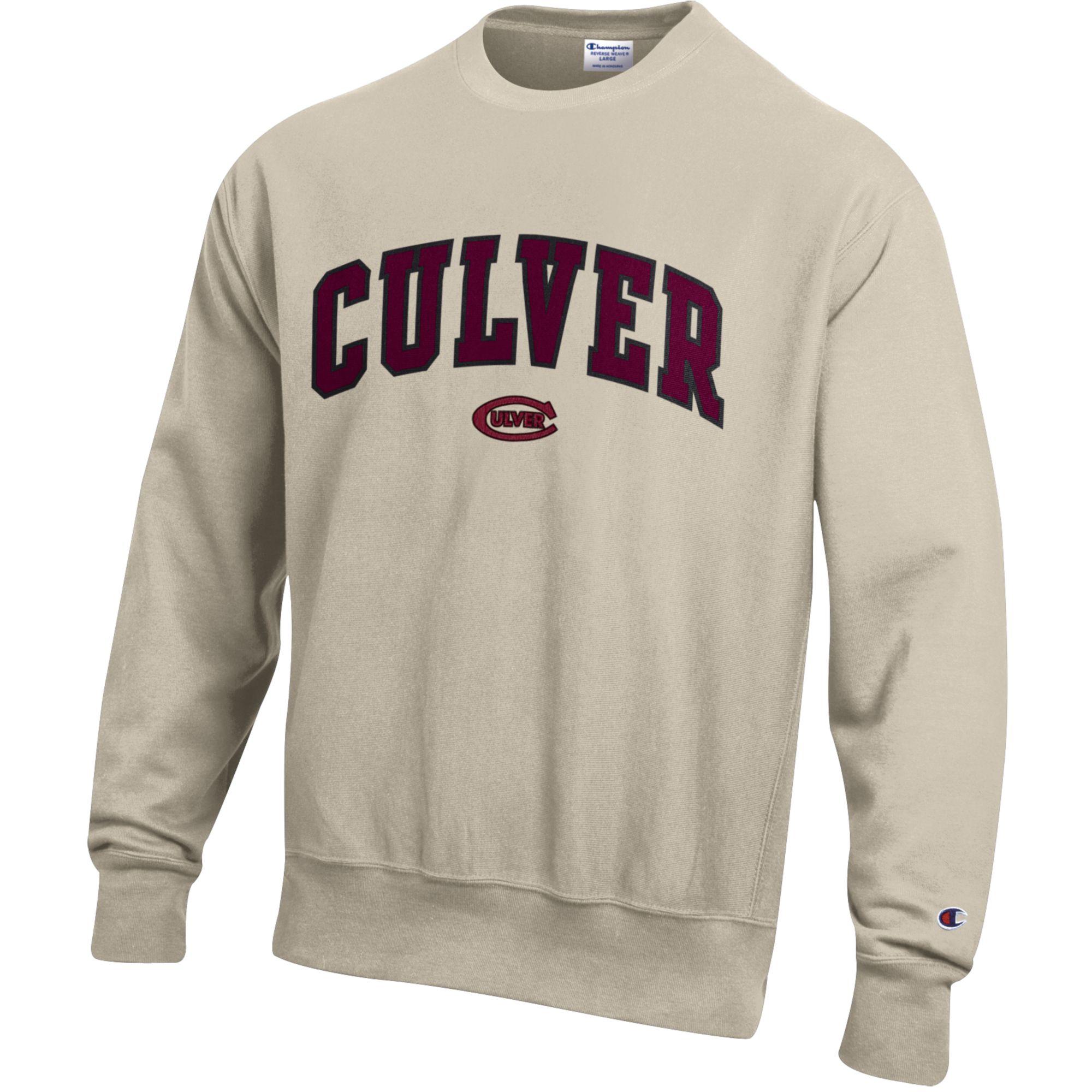Champion Culver Reverse Weave Crew - Oatmeal Heather