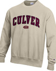 Champion Culver Reverse Weave Crew - Oatmeal Heather