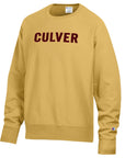 Champion Garment Dyed Reverse Weave Crew - Bold Hytop Gold