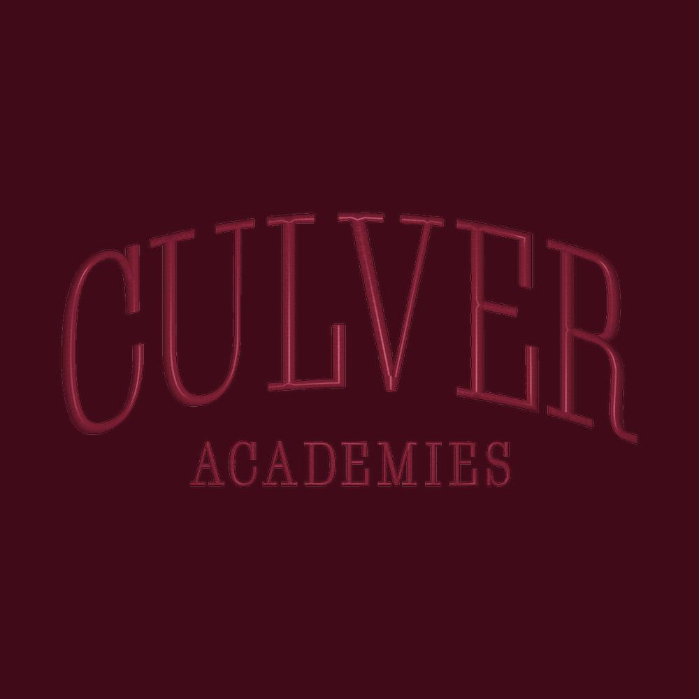 Champion Powerblend Embroidered Culver Crew - Maroon
