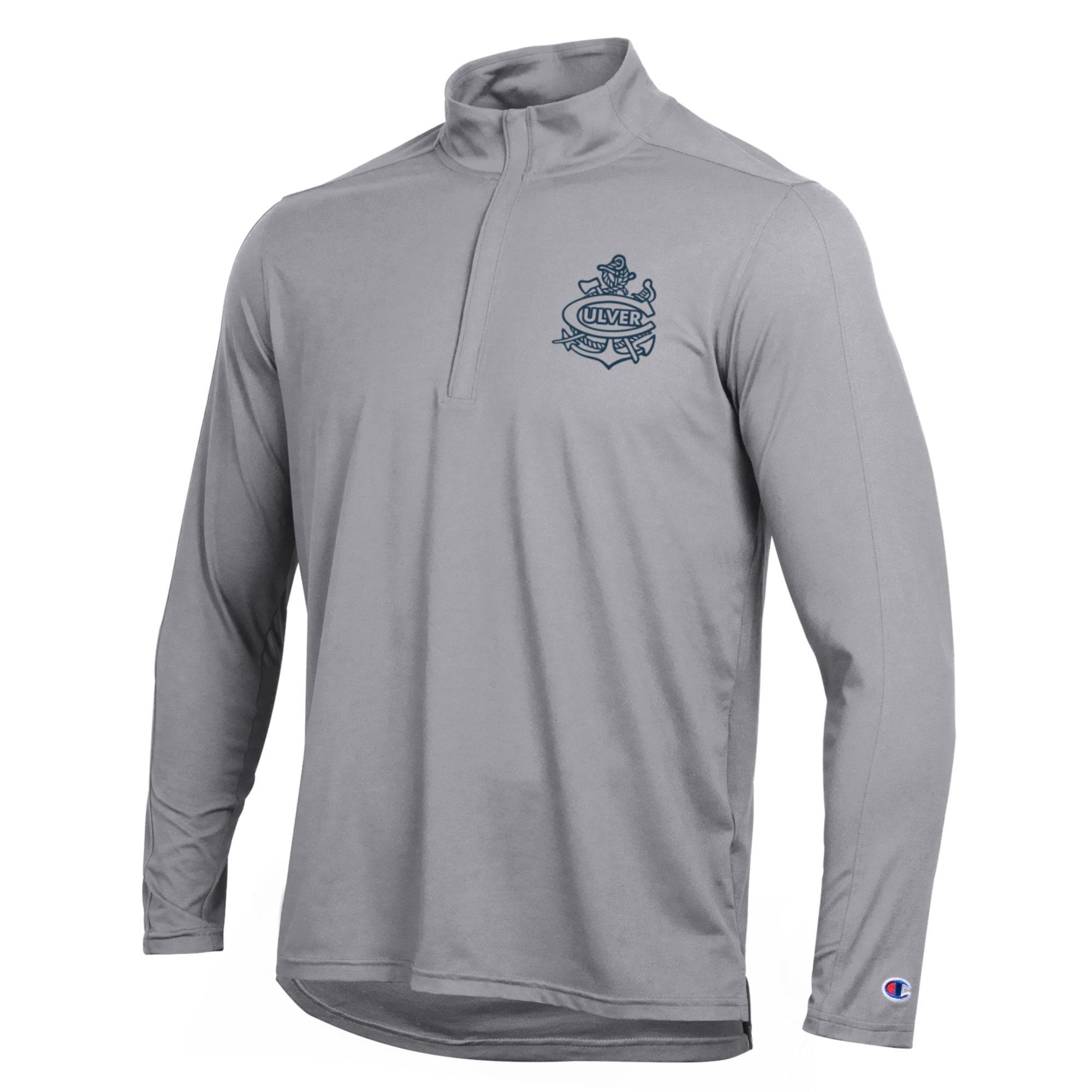Champion Men's CSSC Soft Touch 1/4 Zip - Athletic Grey