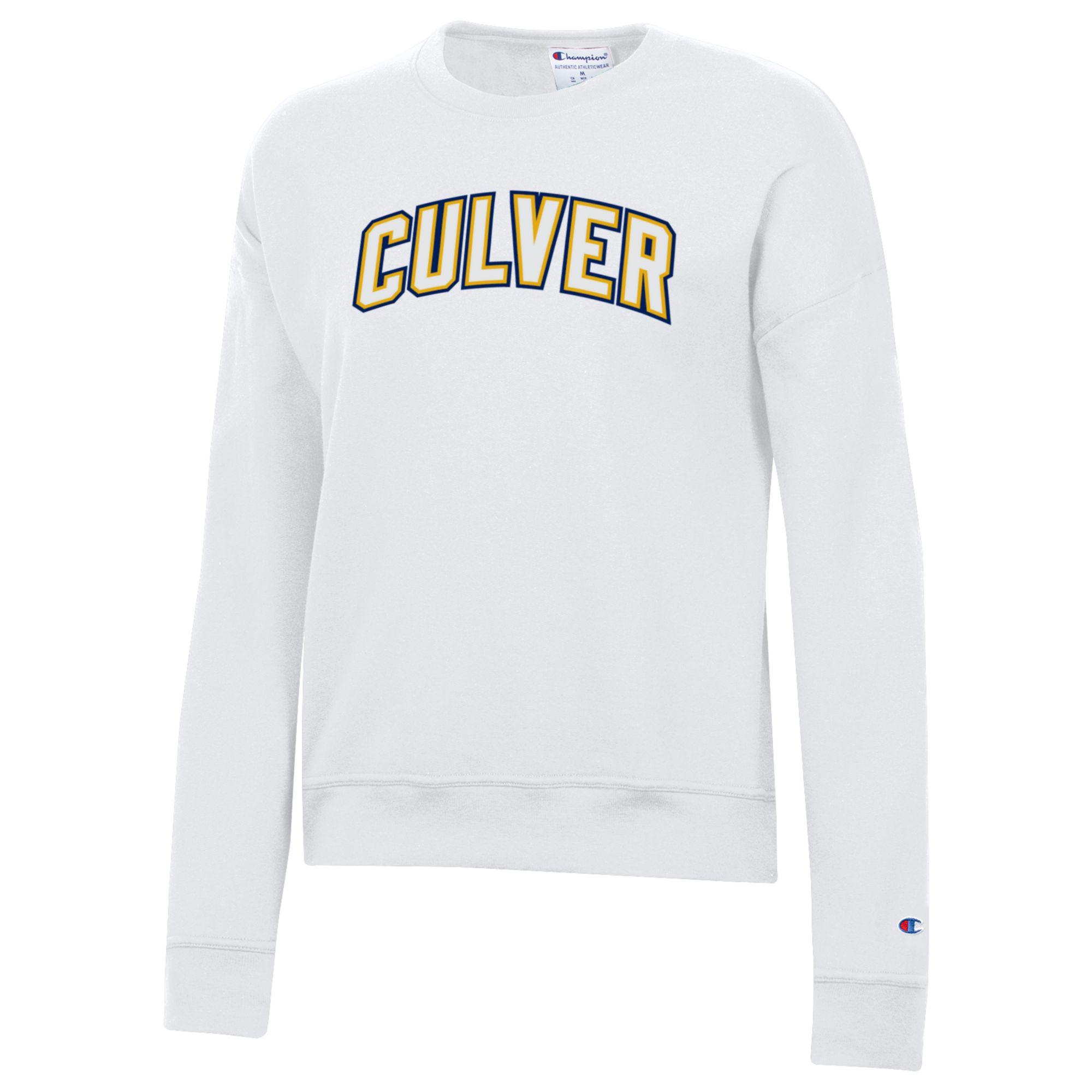 Champion Women's Powerblend Crew - White