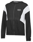 Under Armour Women's Lightweight Windbreaker - Black & White