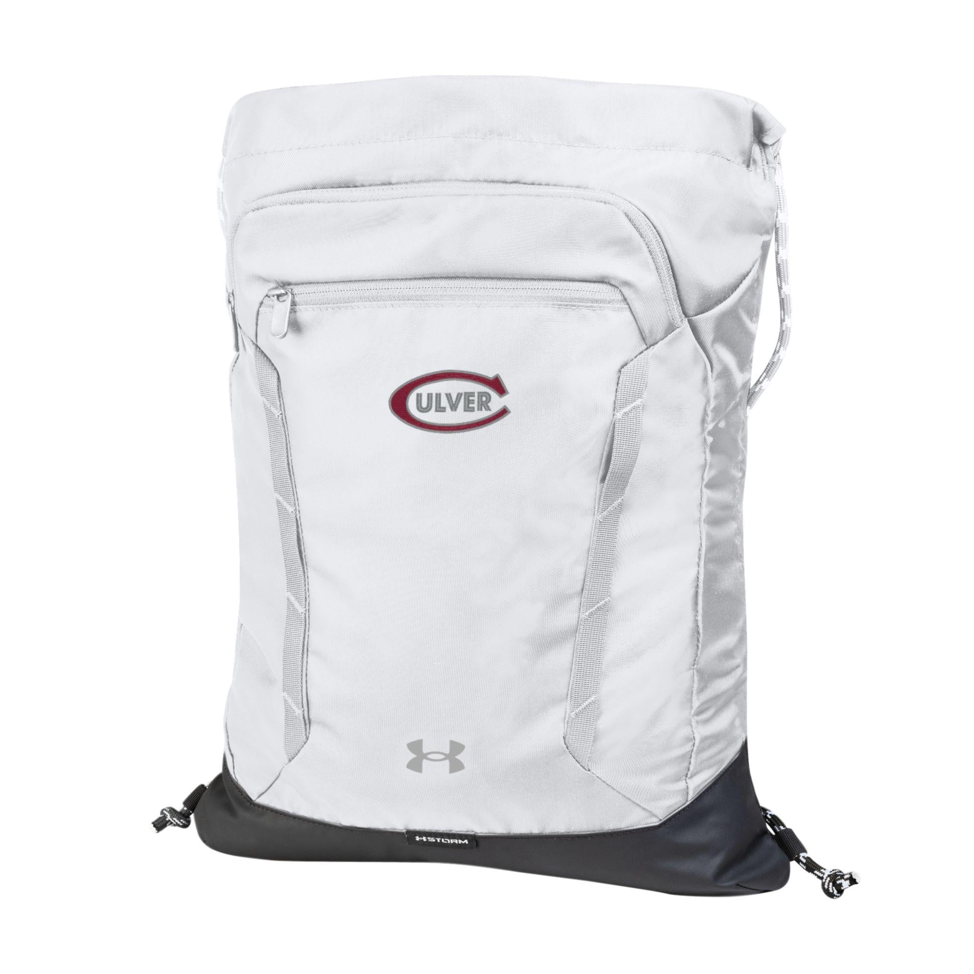Under Armour Hustle Sackpack - White
