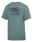 Lake Bound Comfort Wash Short Sleeve Tee - Cypress