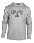 Sunshaded Long Sleeve Hood- Crystal Grey