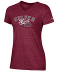 Champion Culver Mom Tri-blend Tee - Maroon