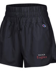 Womens Tailgate Wide Waist Short - Black