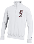 Champion CMA Powerblend 1/4 Zip - White
