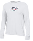 Champion Women's Summer LS Tee - White