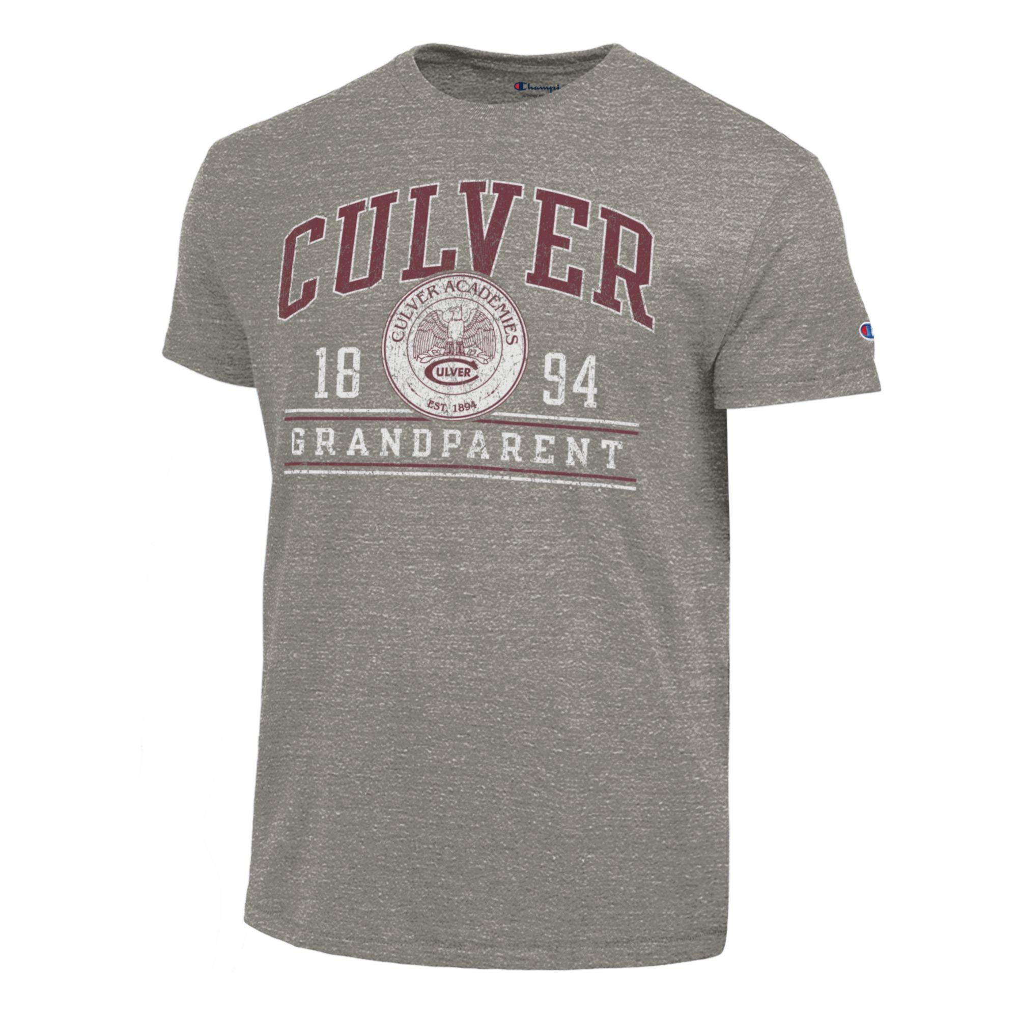 Champion Culver Grandparent Tri-blend Tee - Gunsmoke