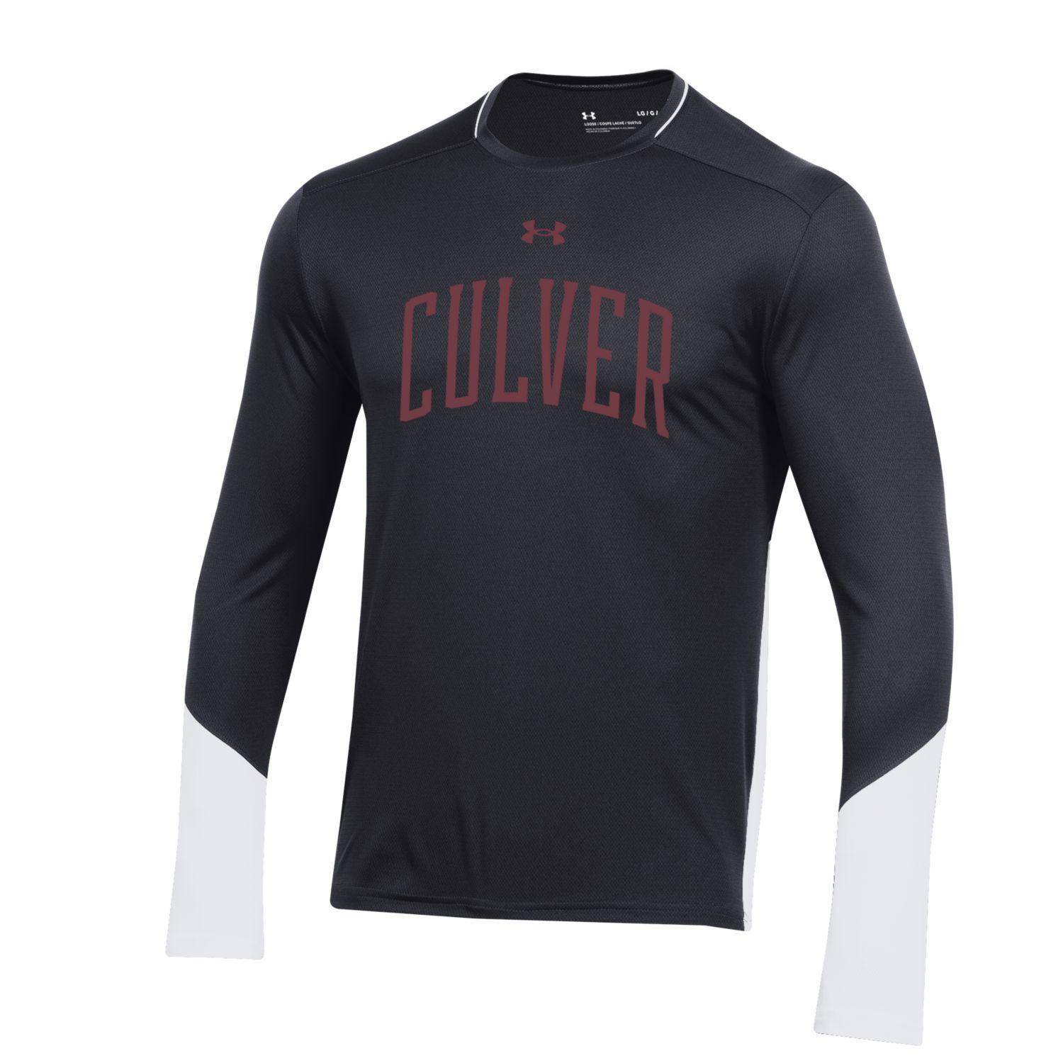 Under Armour Men's Gameday Long Sleeve Tee - Black & White