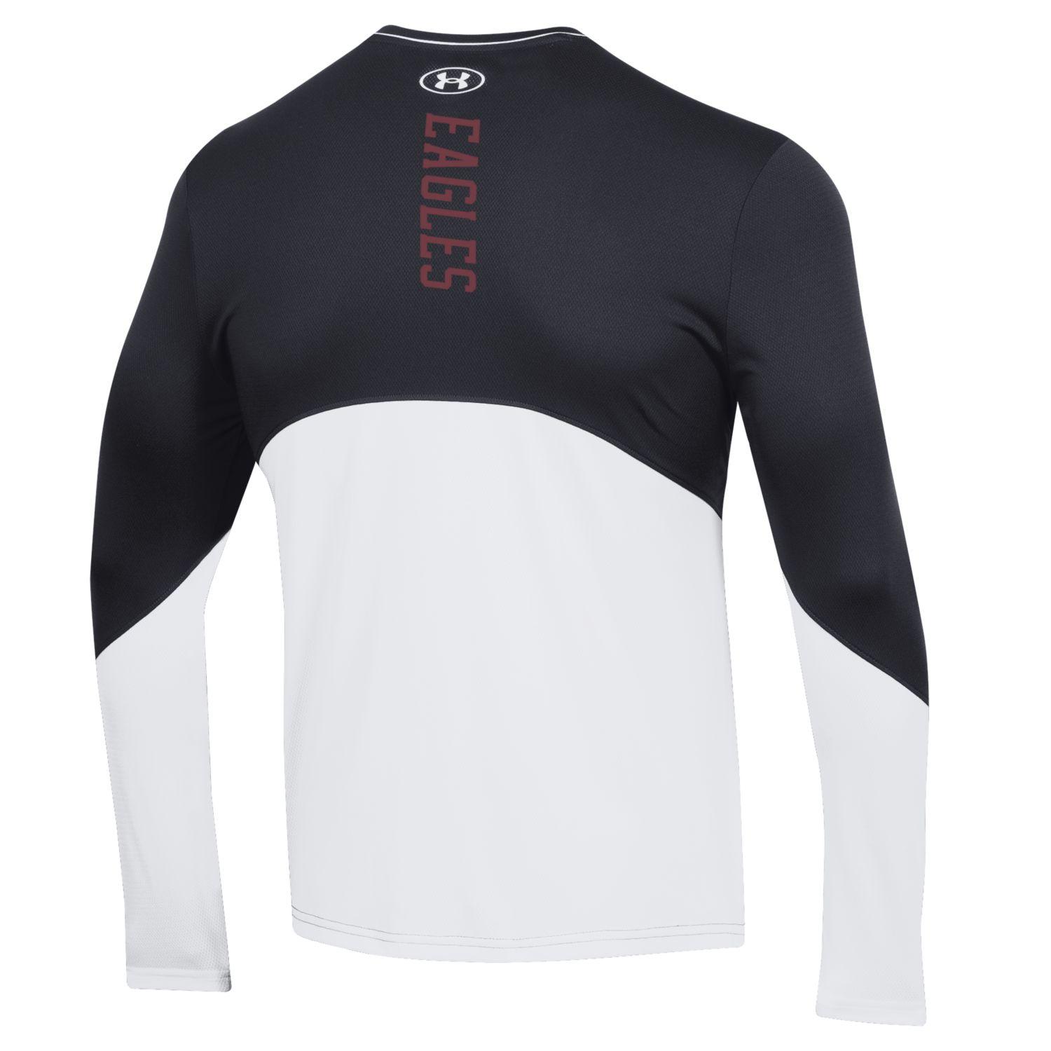 Under Armour Men's Gameday Long Sleeve Tee - Black & White