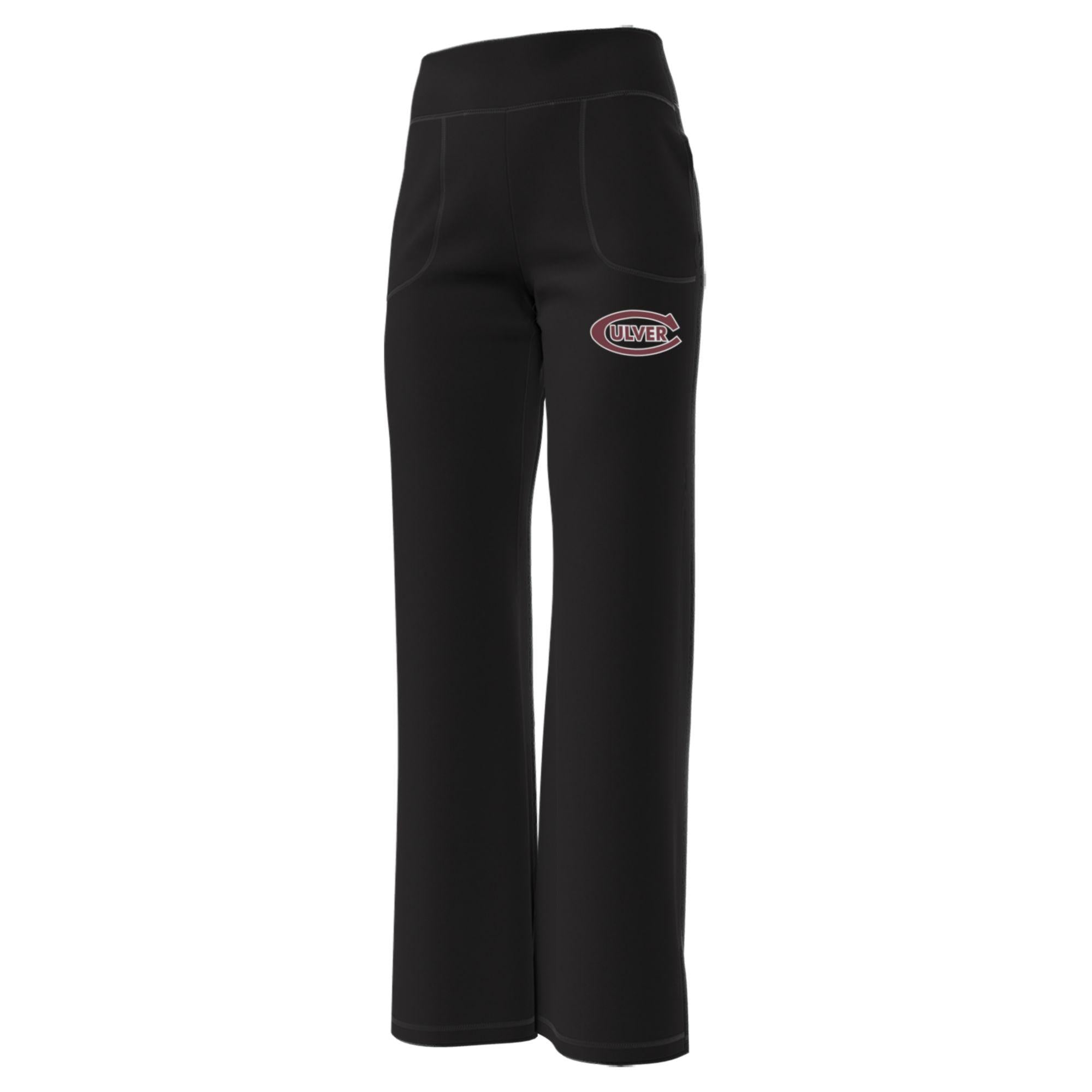 Under Armour Women's Icon Open Bottom Pant - Black