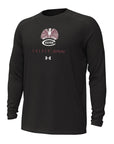 Under Armour Eagle Gameday Tech Long Sleeve Wave Tee - Black