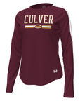 Under Armour Womens Gameday Knockout Long Sleeve Tee - Maroon