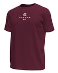 Under Armour CMA Tech Stretch Short Sleeve Tee - Maroon