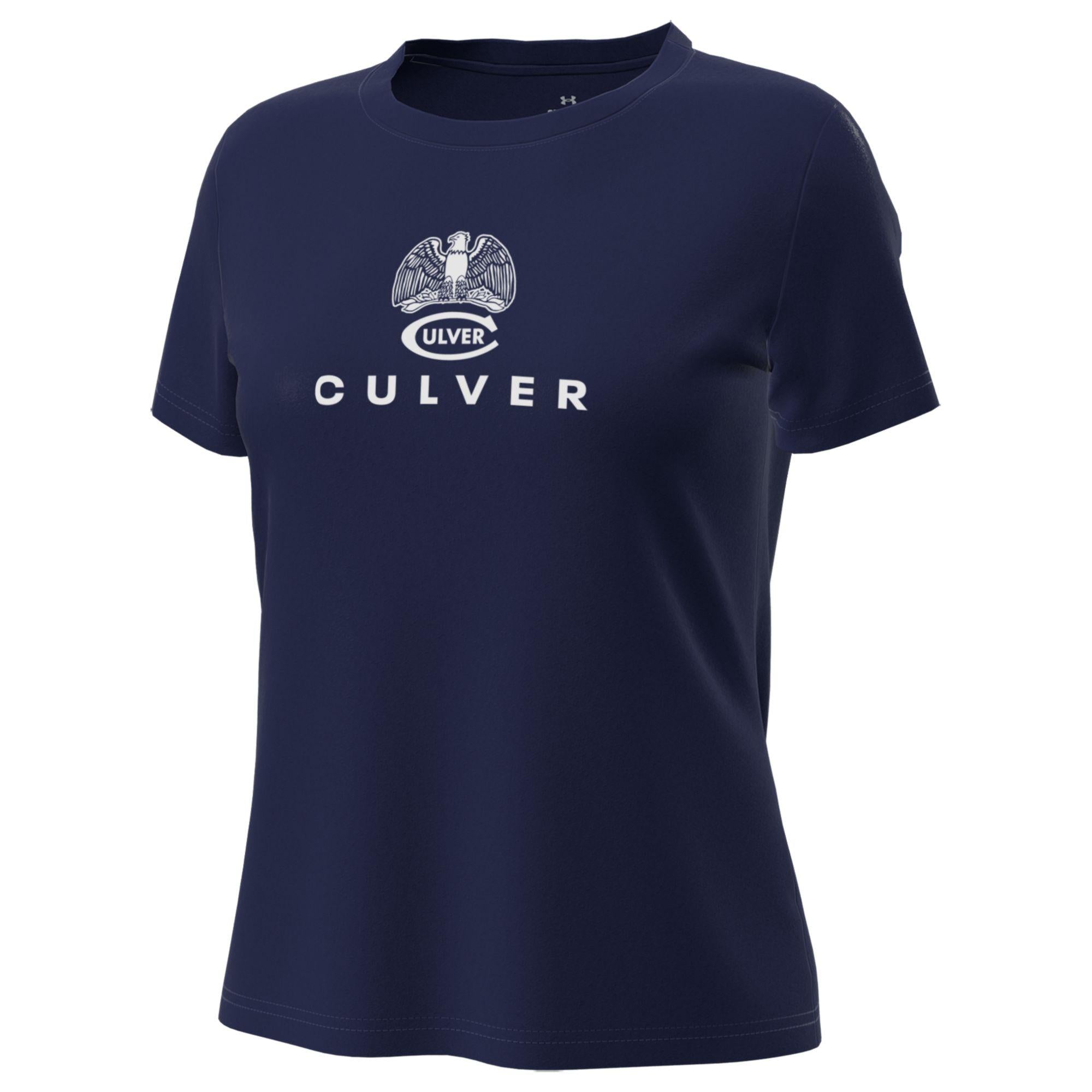 Under Armour Women's Tech Stretch Short Sleeve Tee - Midnight Navy
