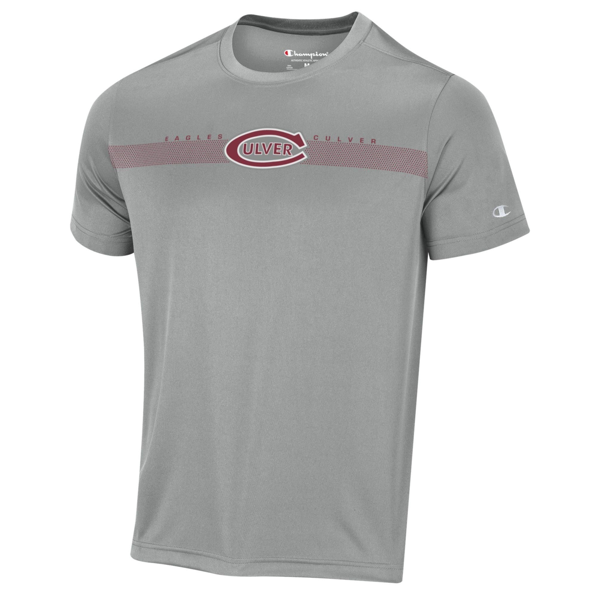 Men's Champion Impact Tee - Steel Grey