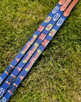 Smathers & Branson Culver Buildings Needlepoint Belt