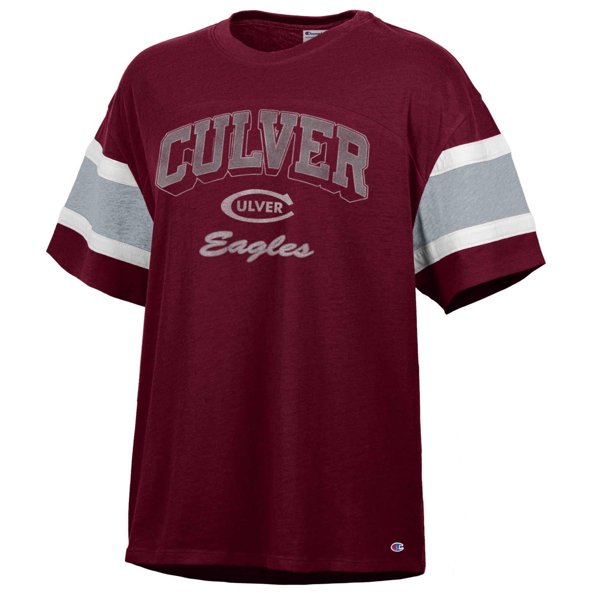 Champion Women's Captain Tee - Maroon