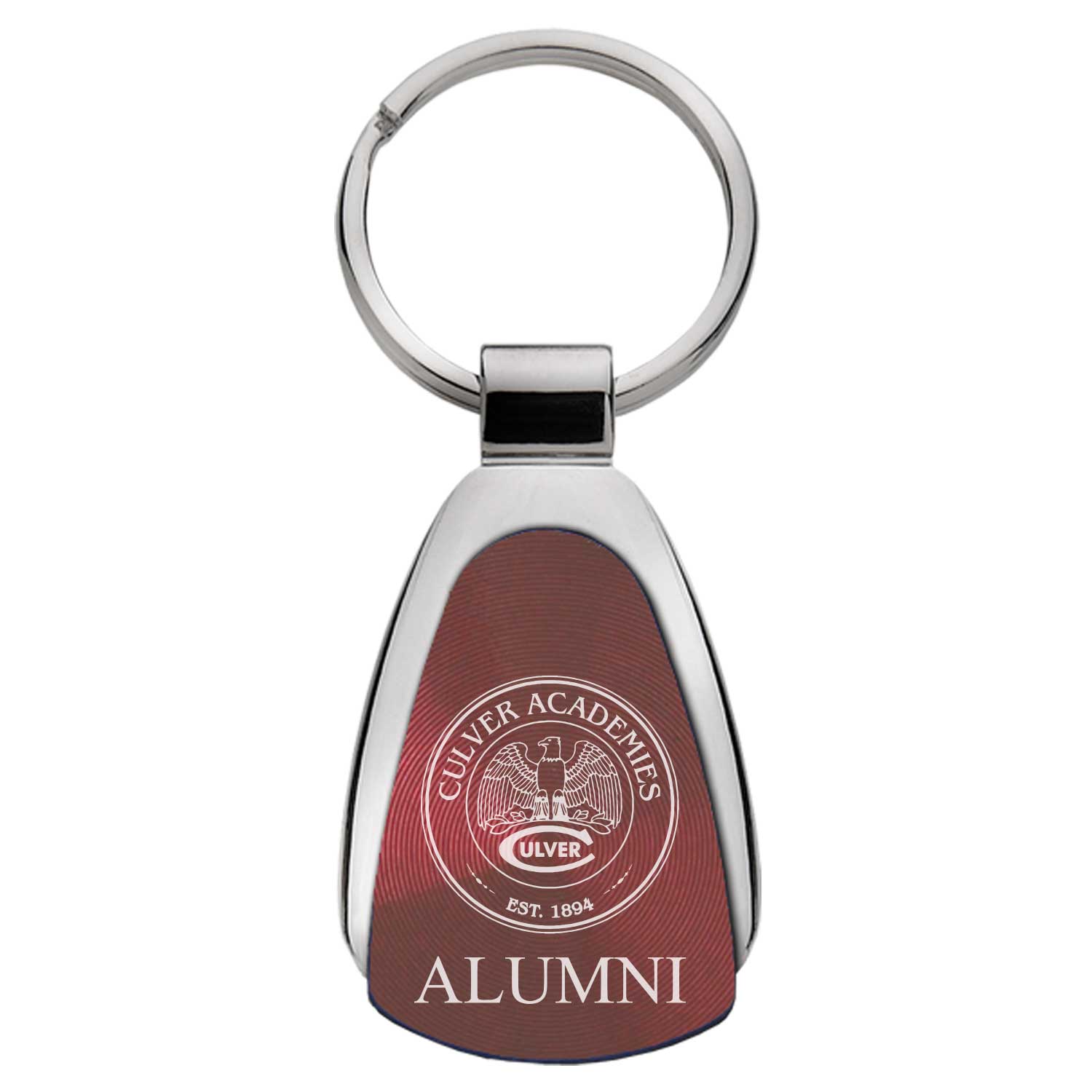 Alumni Teardrop Keychain