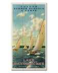 Culver Lake Max Sailing Plank Sign - 11" x 20"