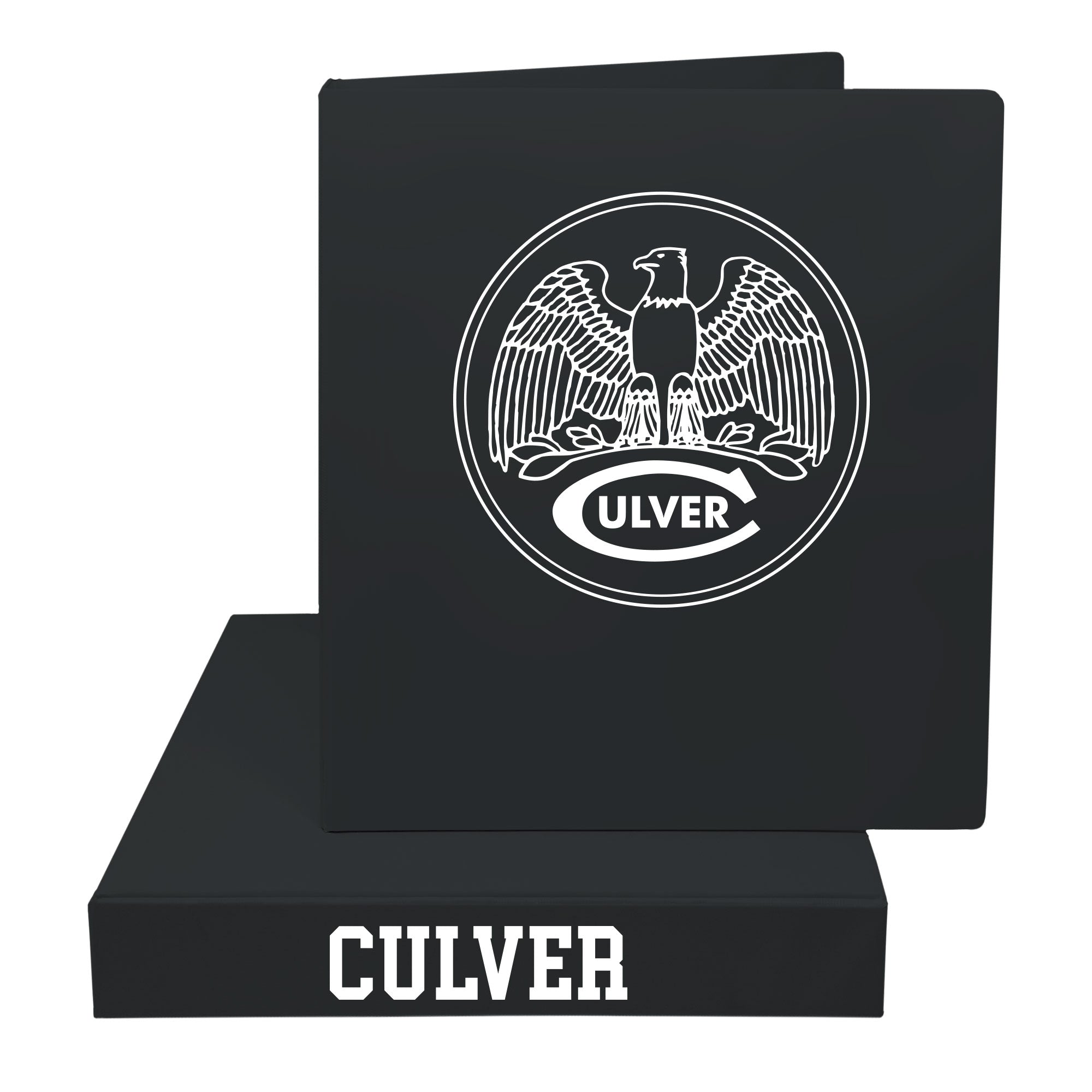 1 1/2" Vinyl 3 Ring Binder- Black