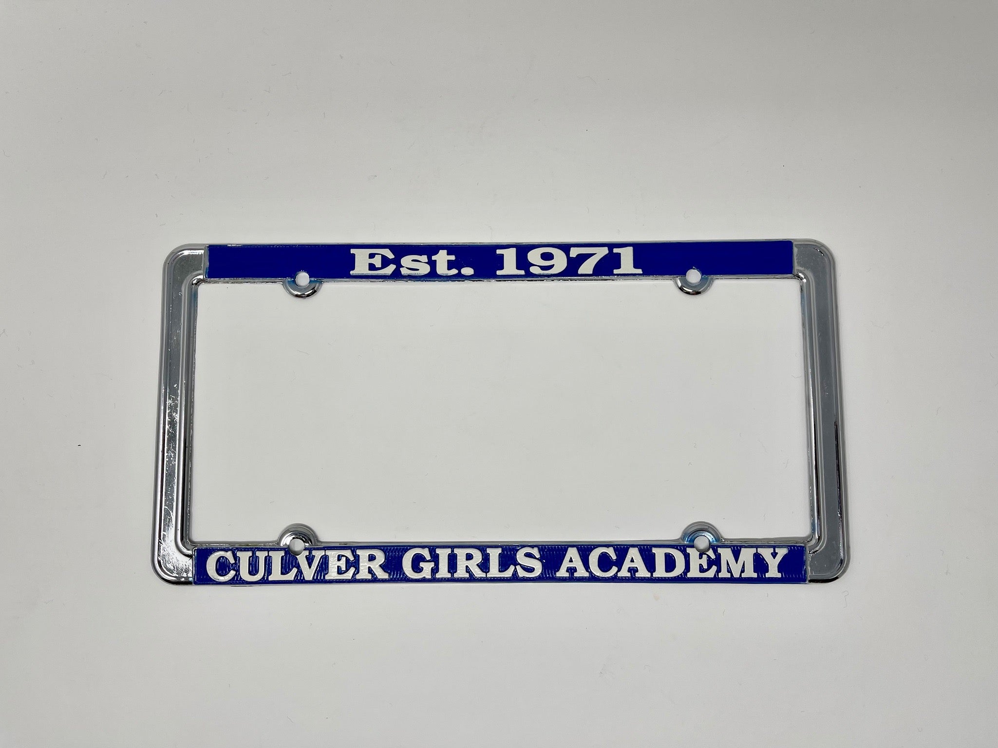 CGA Est. 1971 License Plate Frame