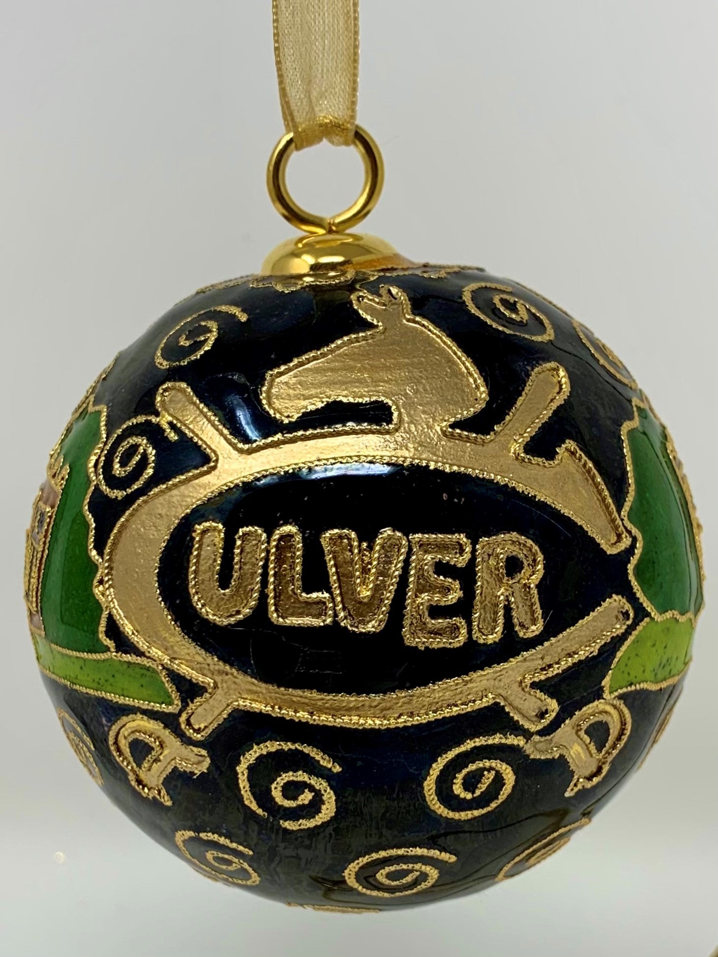 Vaugh Equestrian Center & Black Horse Troop Ornament