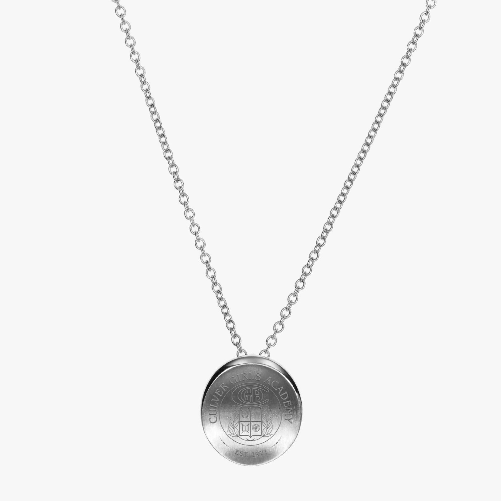 CGA Crest Organic Necklace - Sterling Silver
