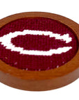 Smathers & Branson Culver C Golf Ball Marker- Maroon