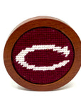 Smathers & Branson Culver C Golf Ball Marker- Maroon