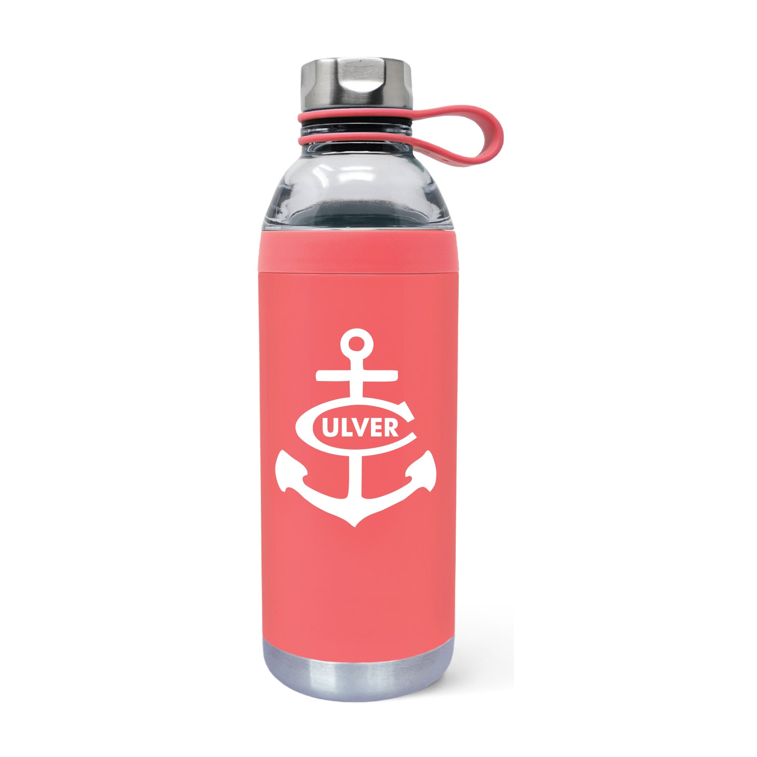 Clearview Water Bottle - 18oz - Coral